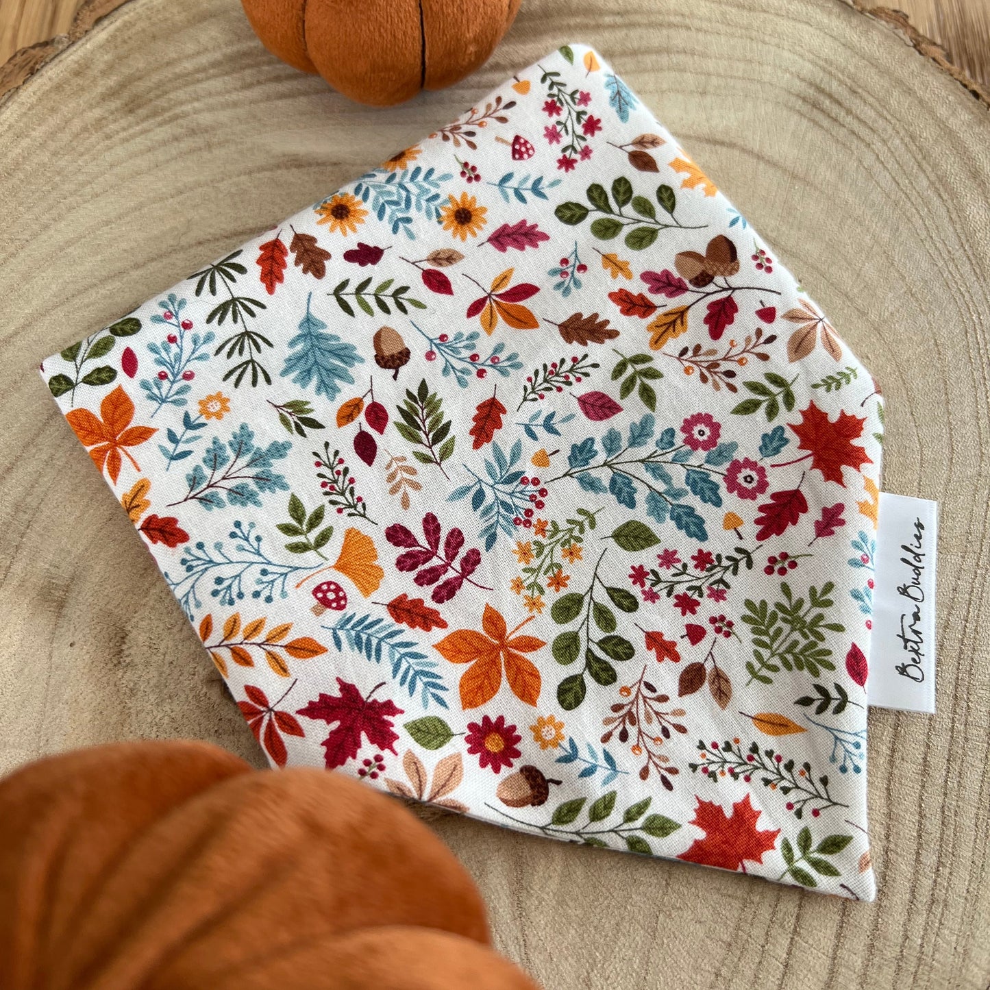 Autumn Leaves Dog Bandana