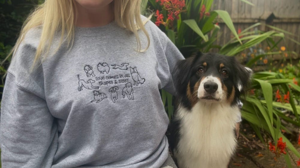 Love Comes In All Shapes & Sizes Sweatshirt