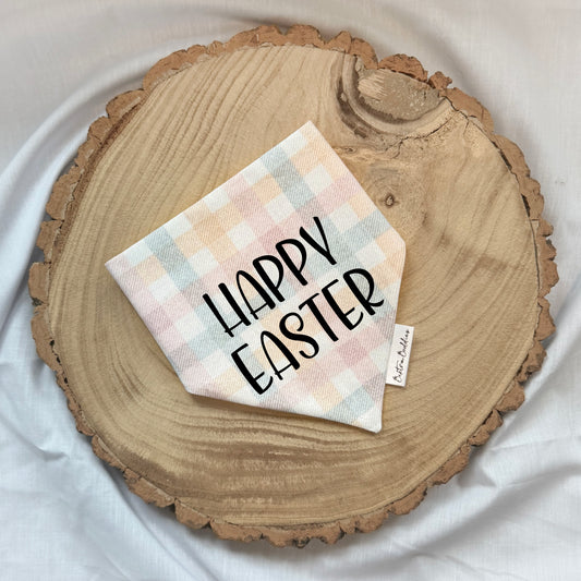 Gingham Easter Bandana