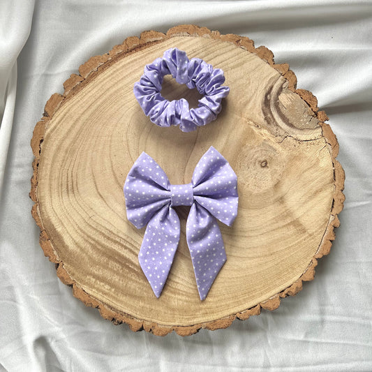 Lavender Starry Bow