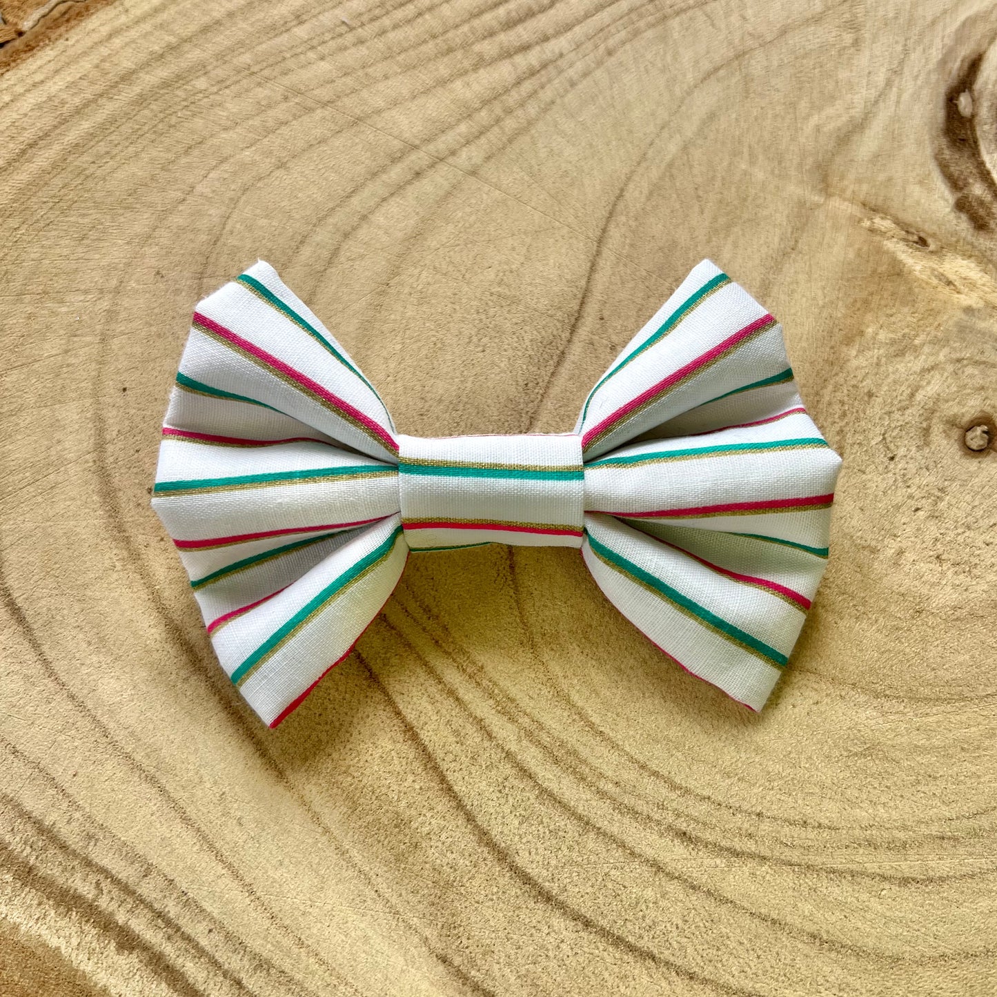Candy Stripe Bow