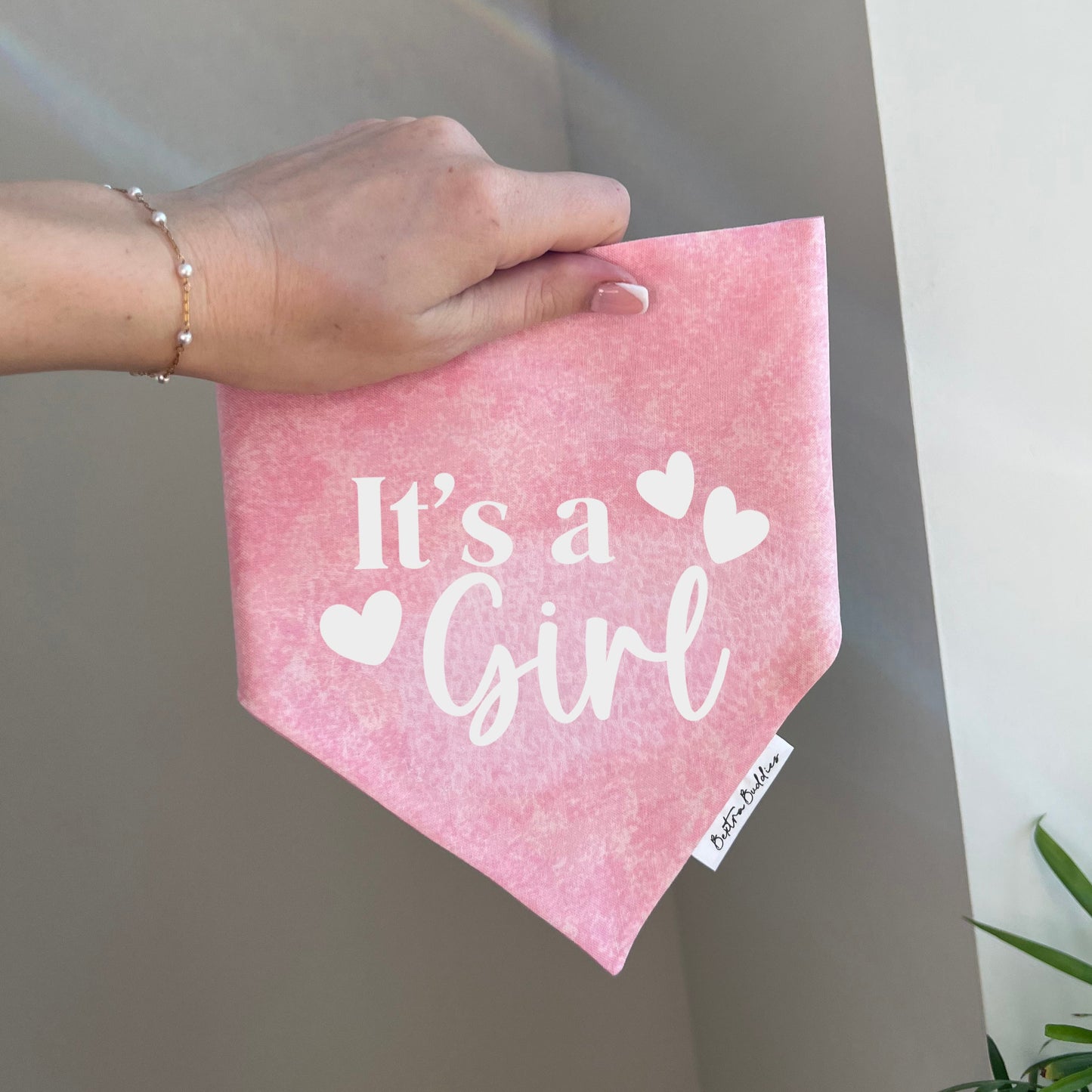 It's a Girl Bandana
