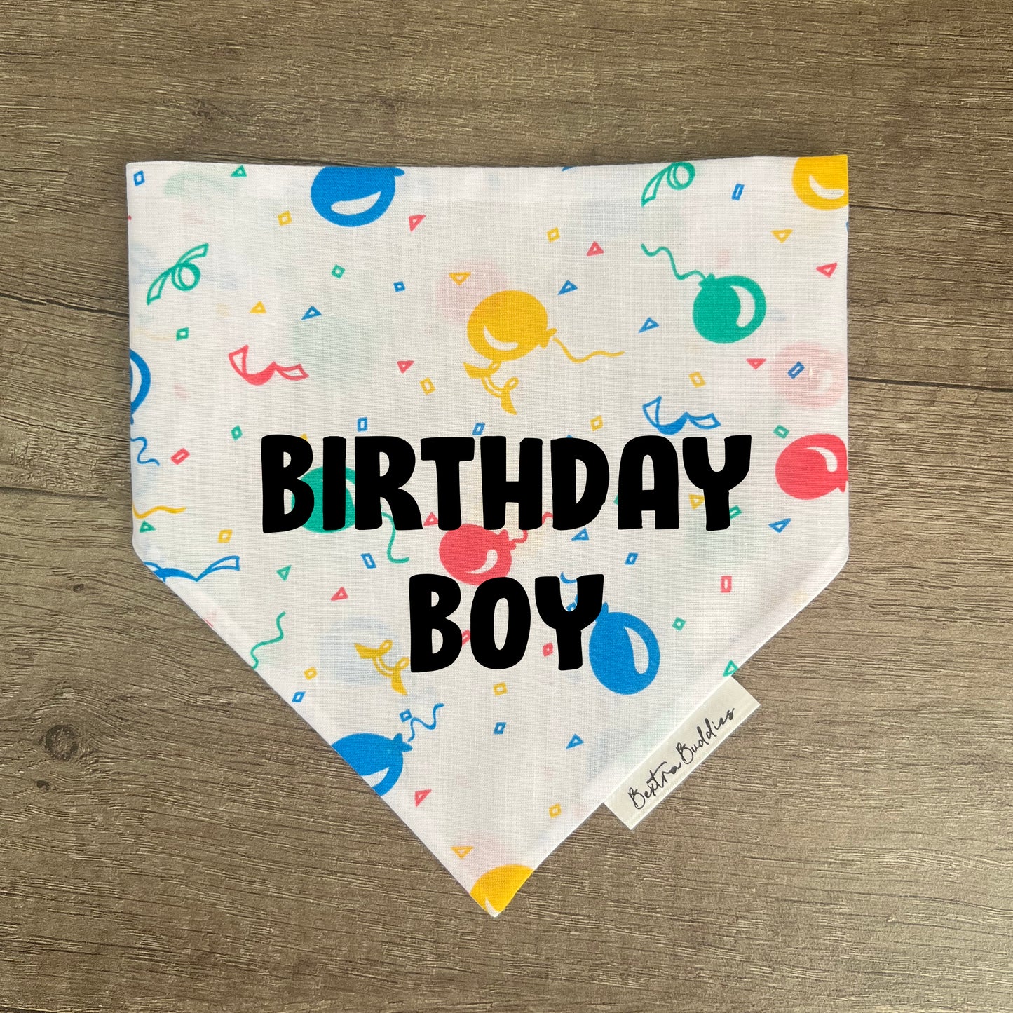 Balloon Birthday Bandana