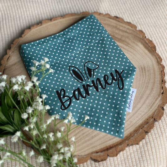 Custom Name Dotty Dog Bandana