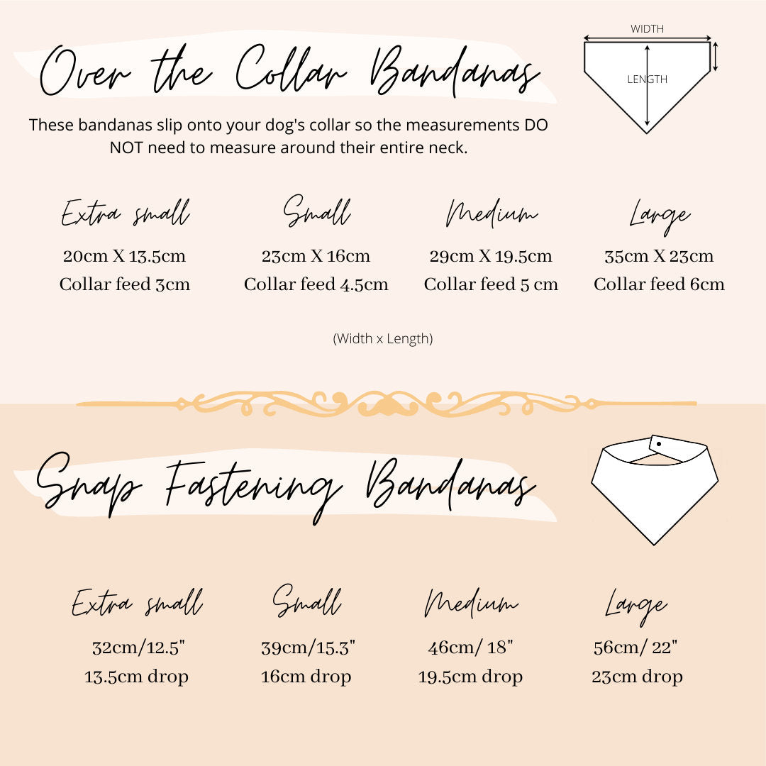 Happy New Year Dog Bandana