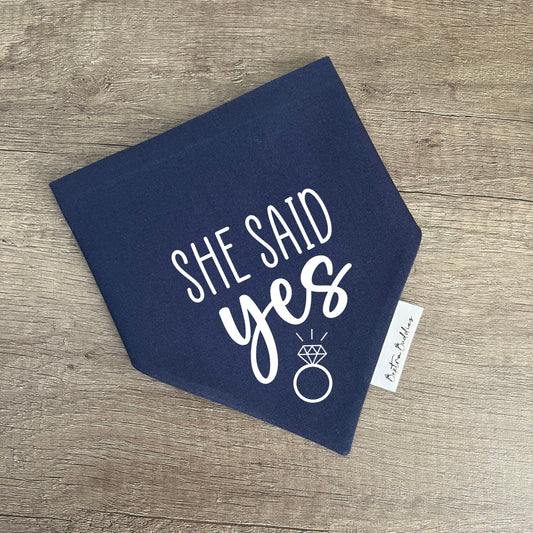 She Said Yes Bandana