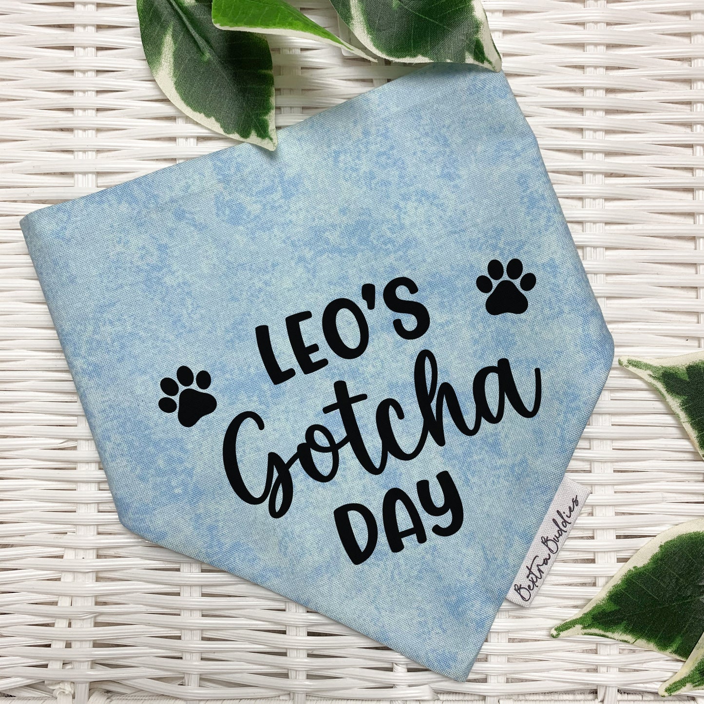 Personalised Gotcha Day Bandana