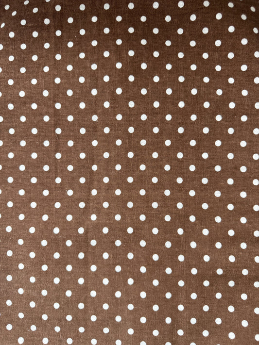Brown Dotty Bandana