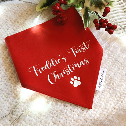 My First Christmas Bandana