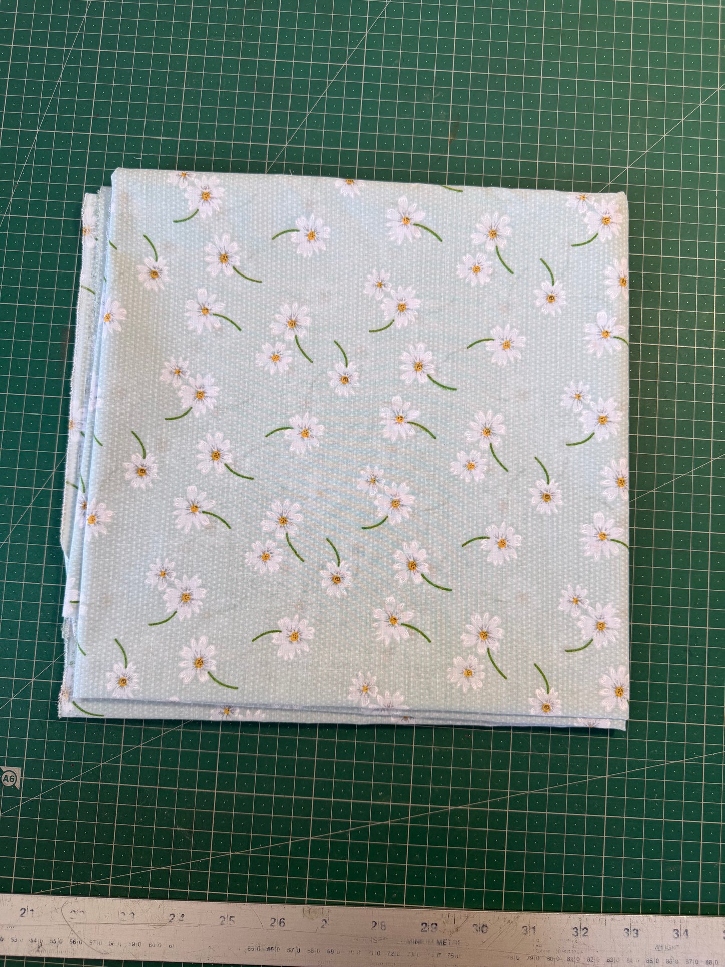 Mint Floral Bandana