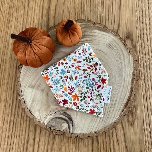 Autumn Leaves Dog Bandana