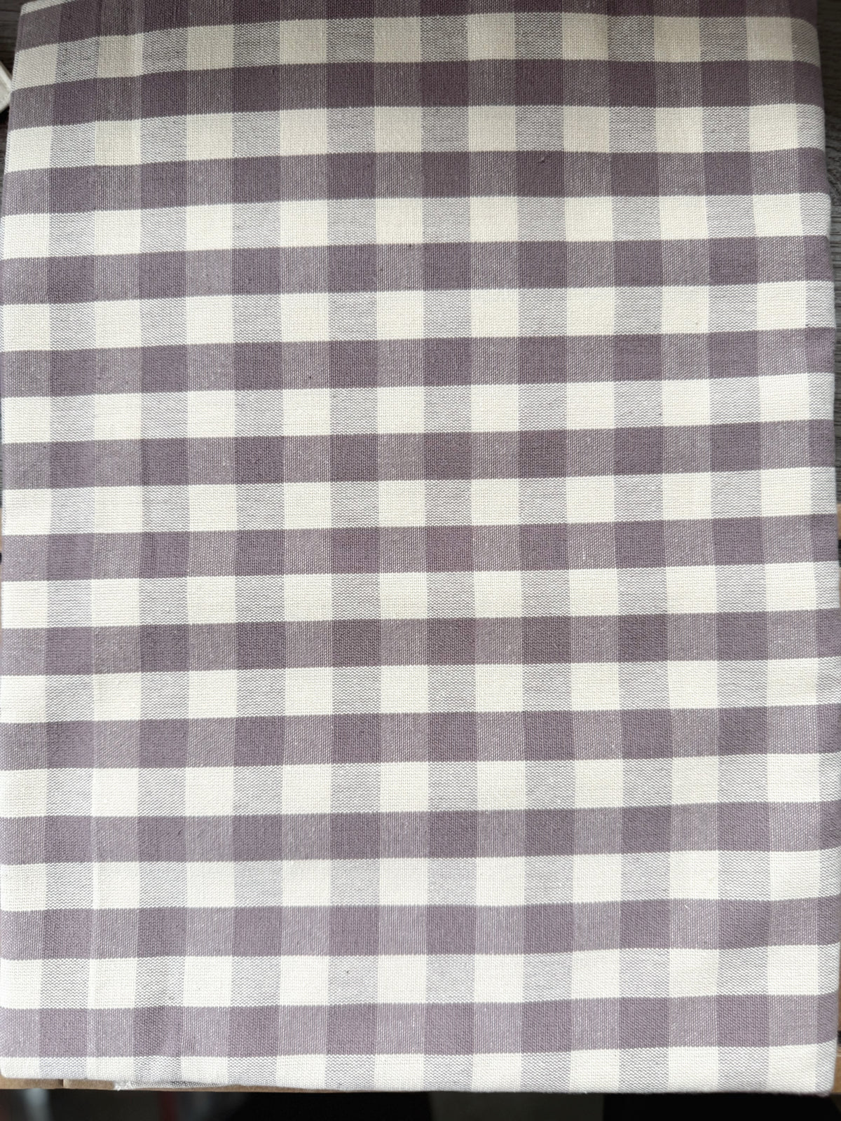 Purple plaid Bandana