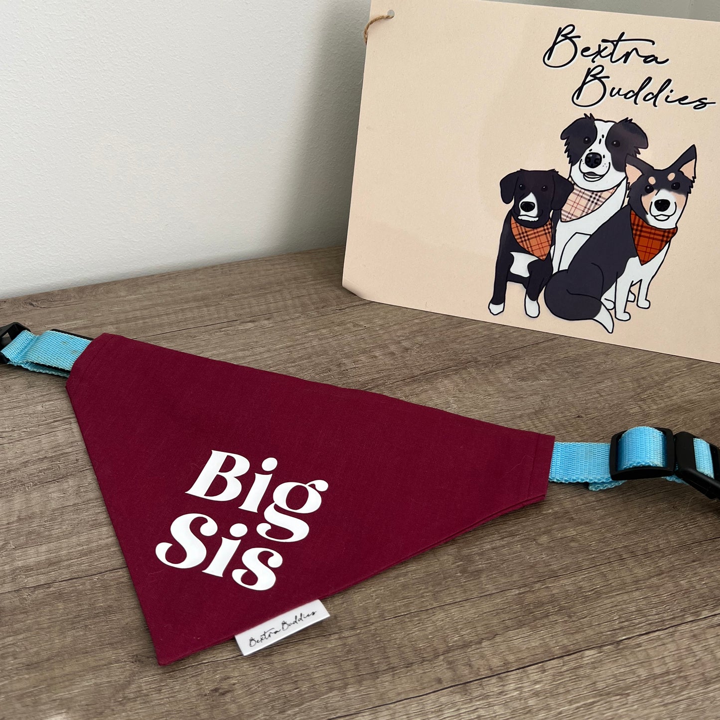 Big Sis Dog Bandanas