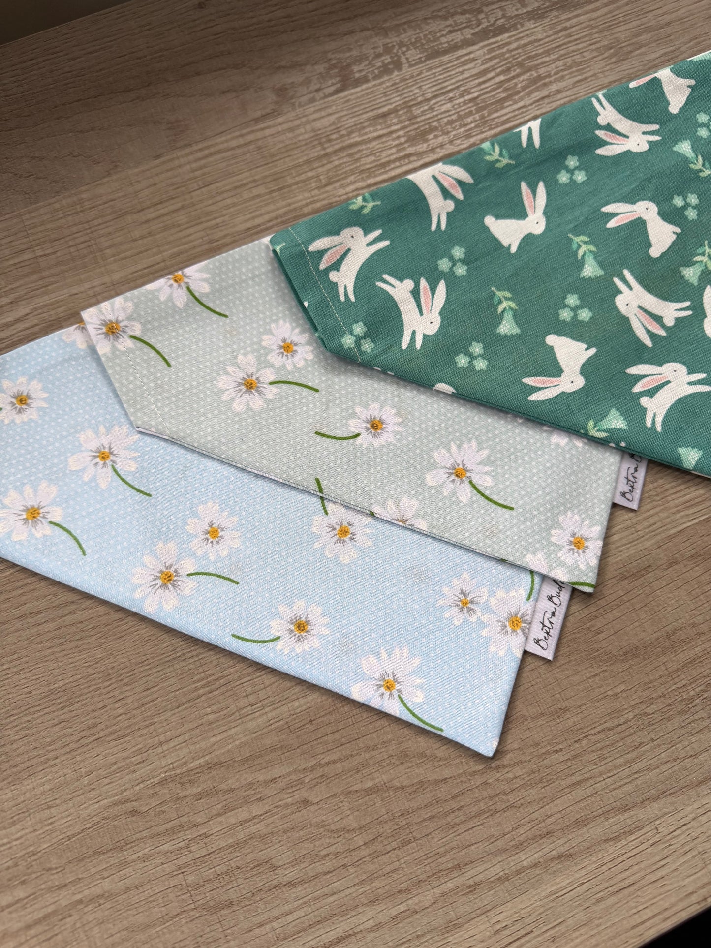 Mint Floral Bandana