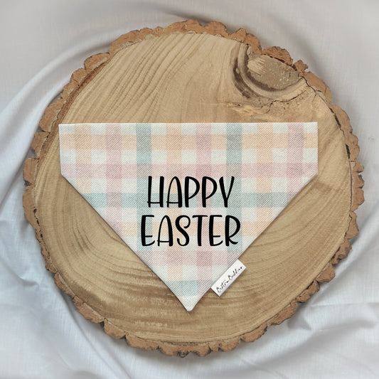 Gingham Easter Bandana