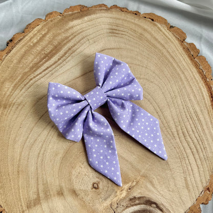 Lavender Starry Bow