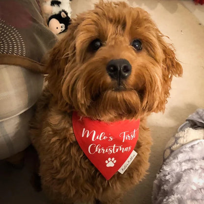 My First Christmas Bandana