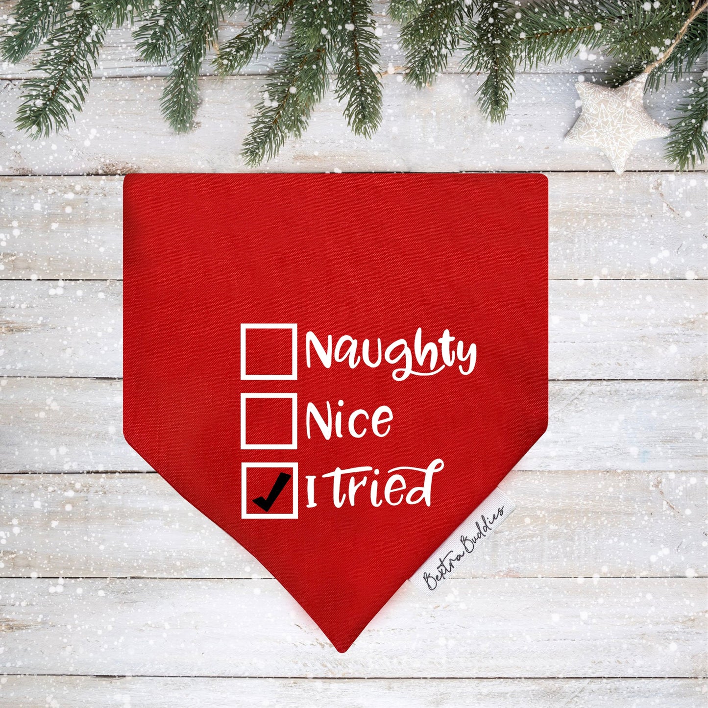 Naughty or Nice Bandana