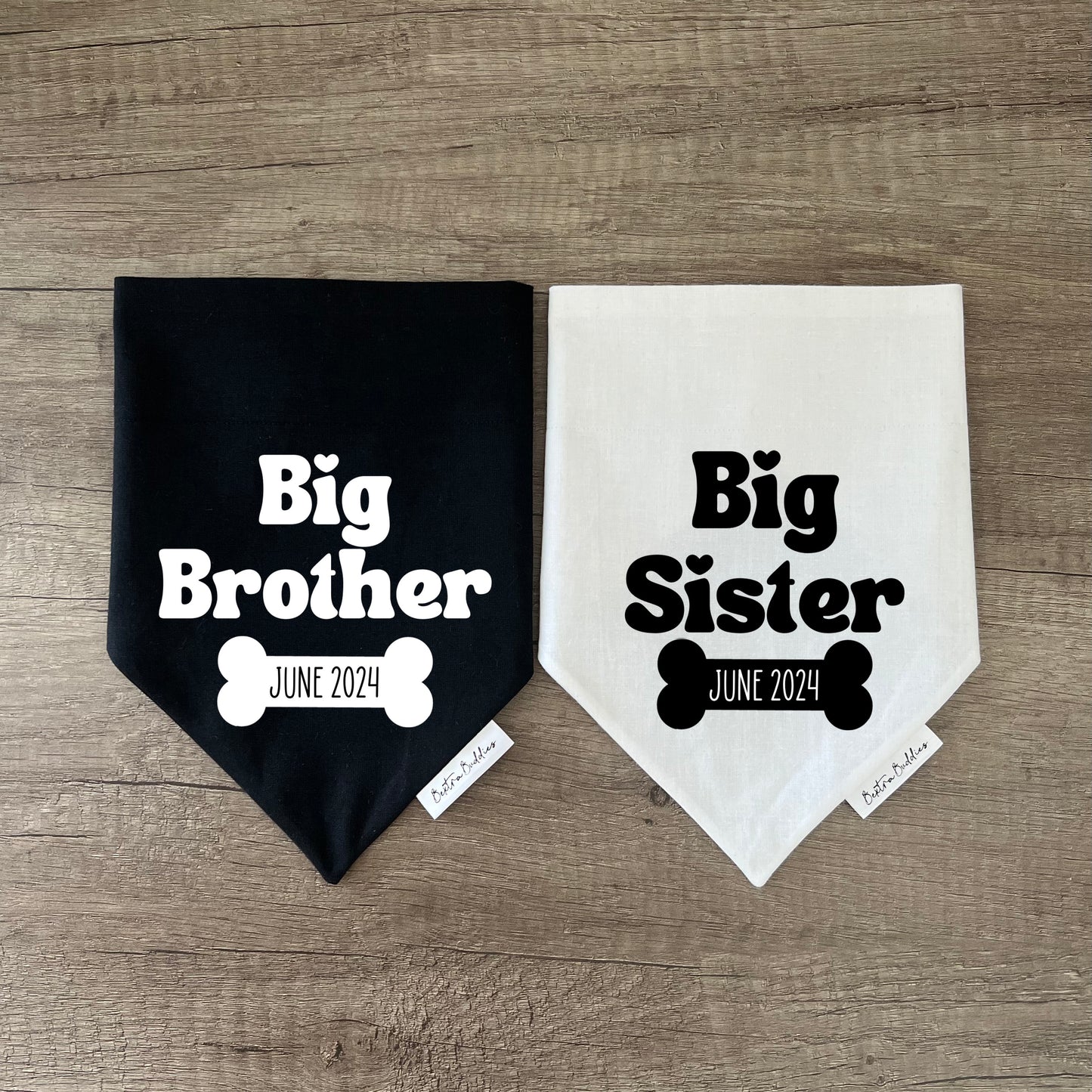 Big Sister Dog Bandana