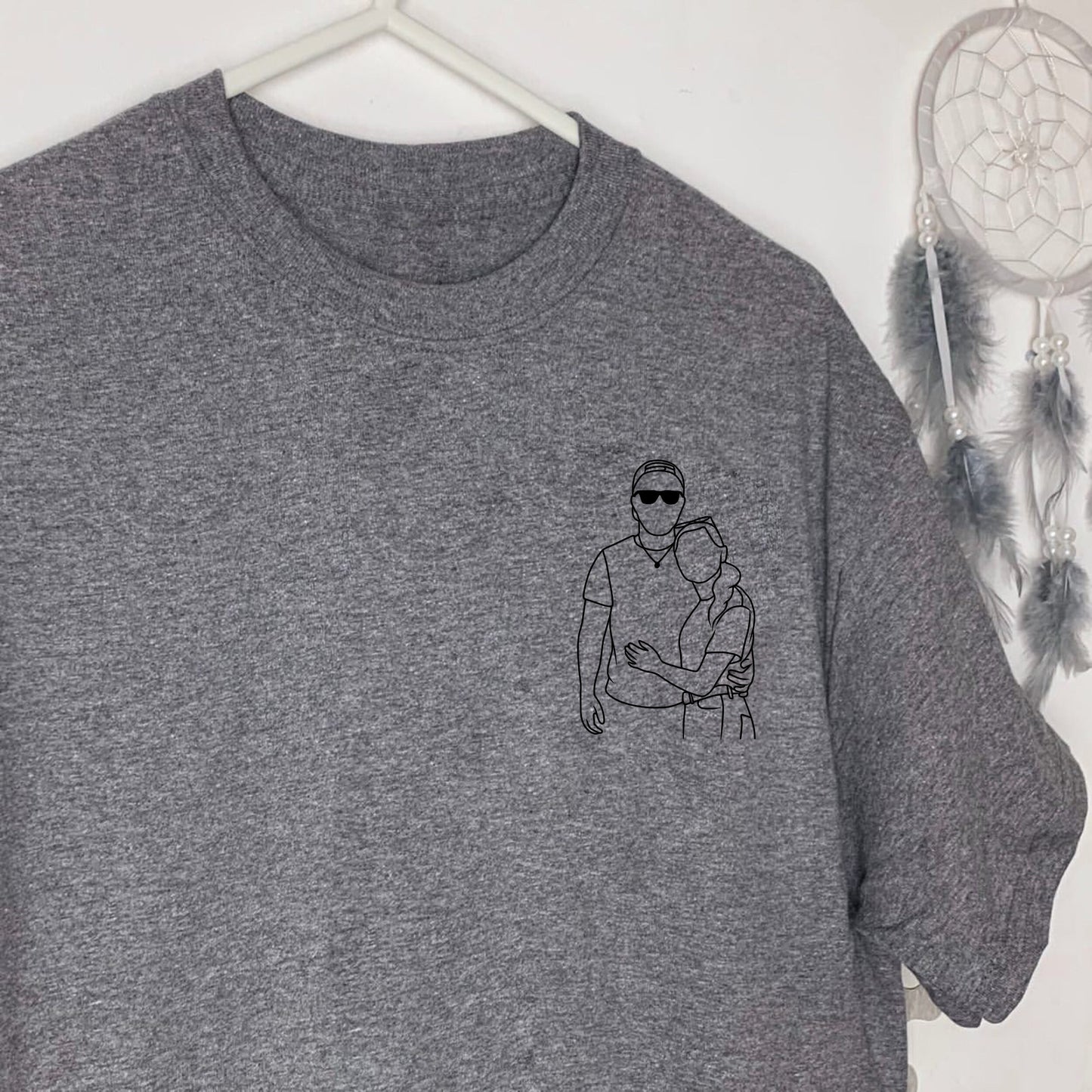 Faceless Outline T-shirt