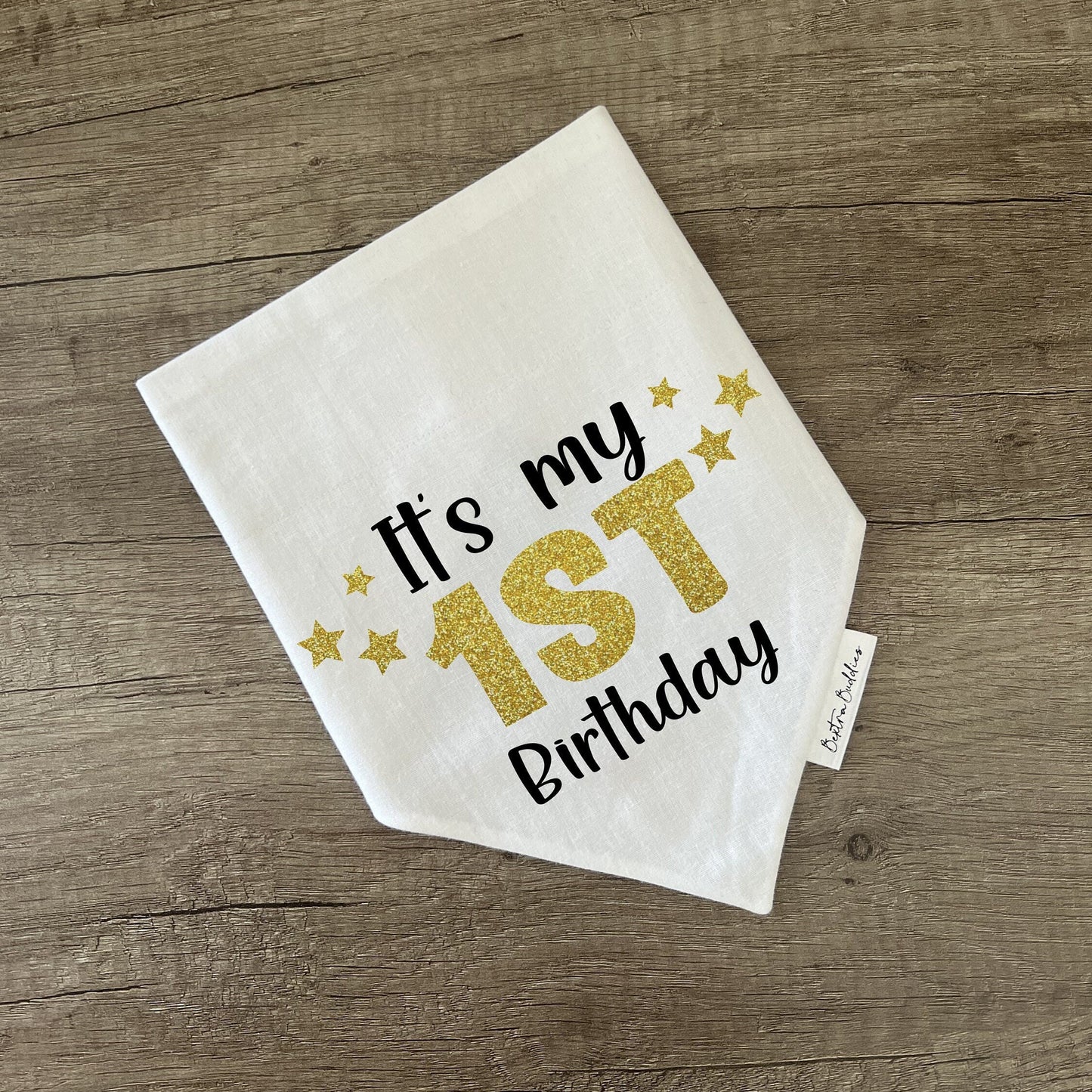 Custom Age Birthday Bandana