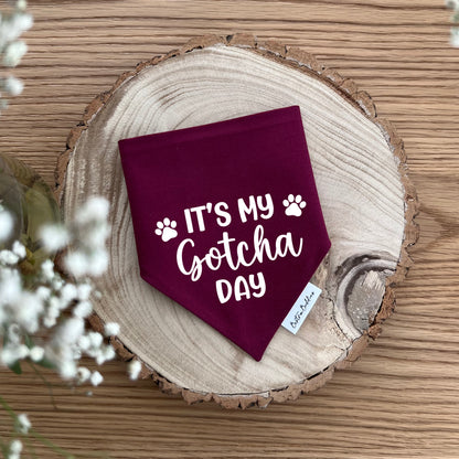 Personalised Gotcha Day Bandana