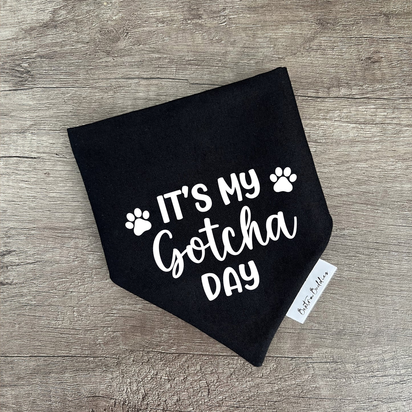 Personalised Gotcha Day Bandana