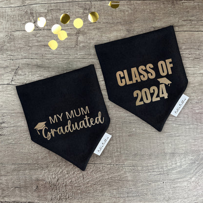 Graduation Dog Bandana