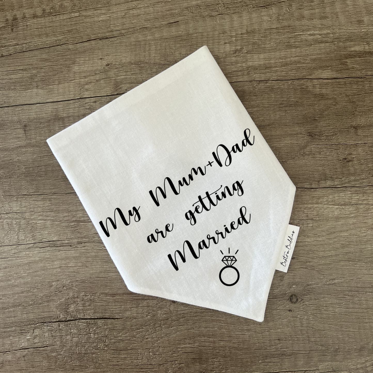 White Wedding Bandana