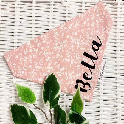 Pretty in Pink Dog Bandana